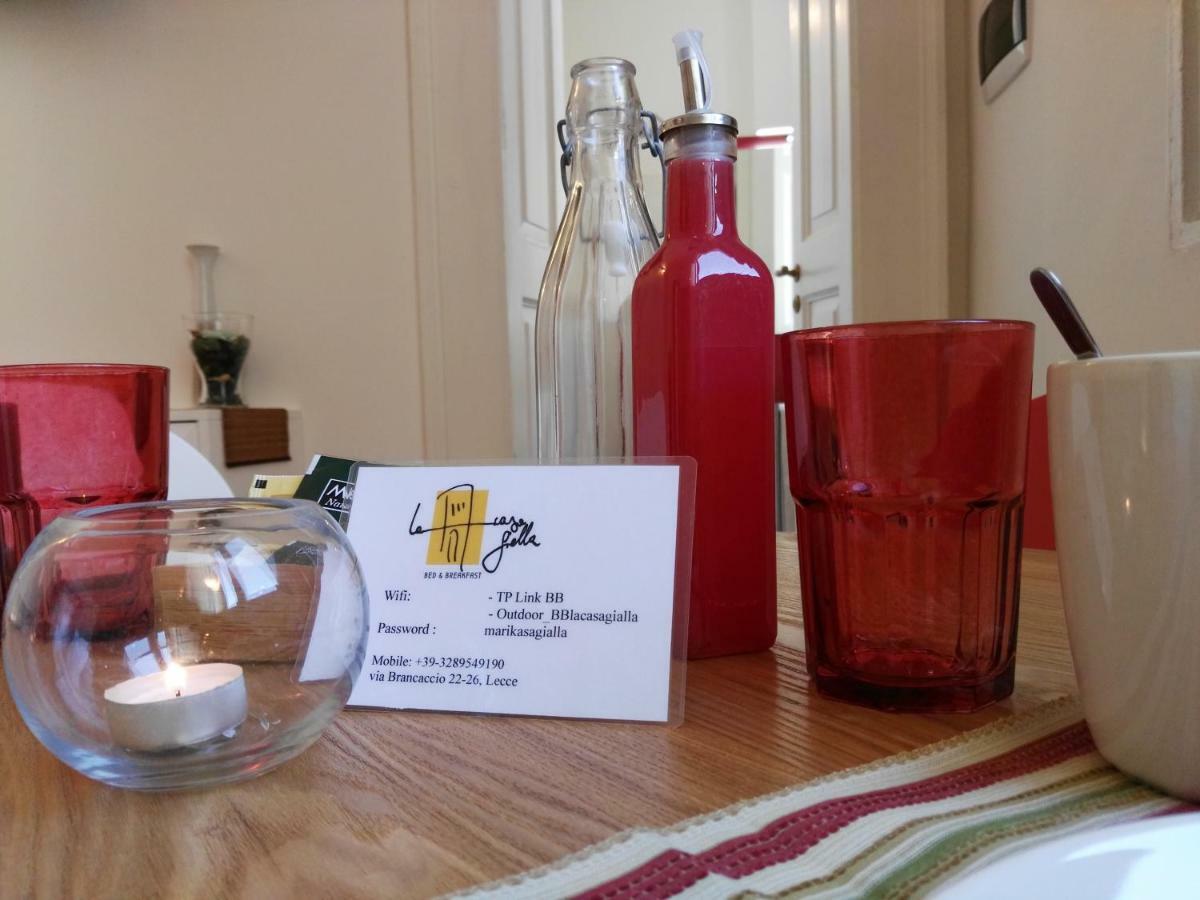 B&B La Casa Gialla Lecce Kültér fotó